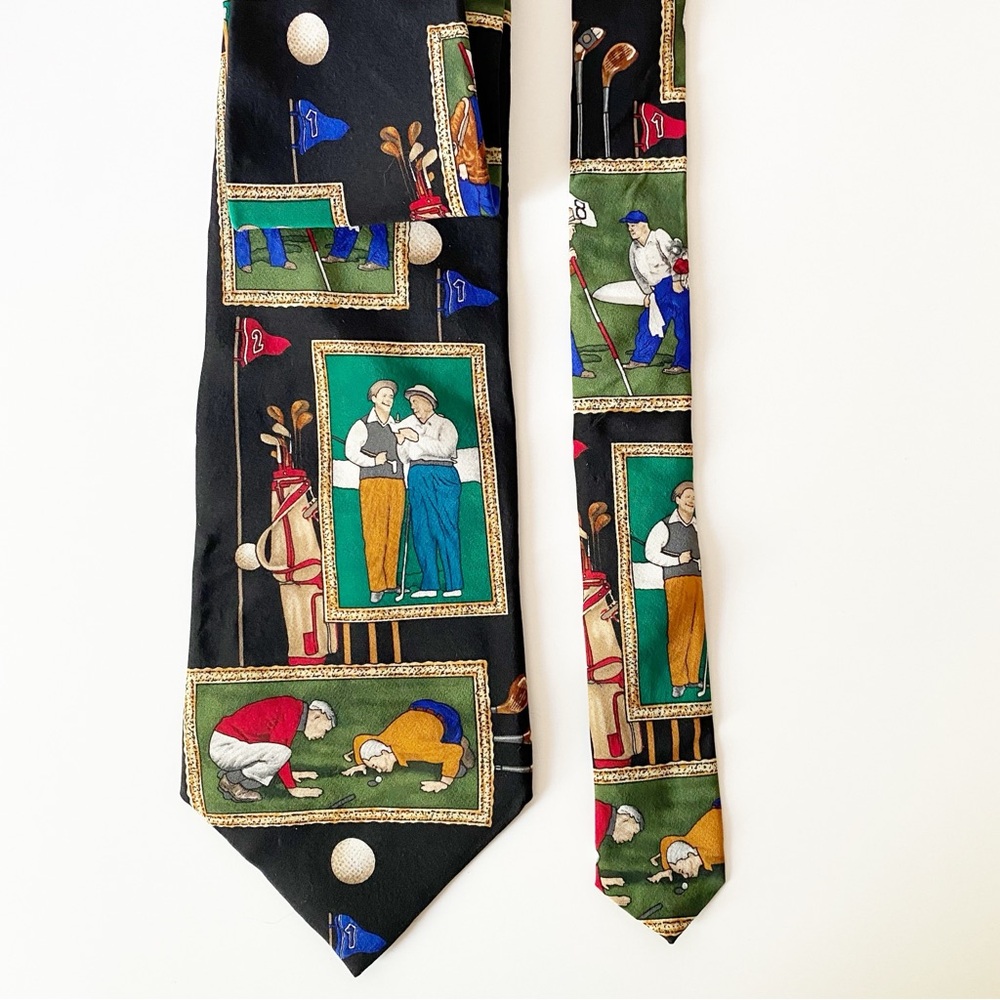 Golf, The Saturday Evening Post Golf Tie
